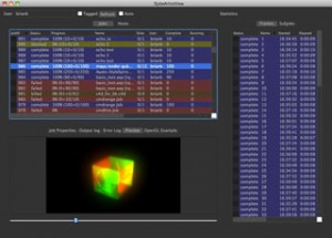 The new ArtistView GUI in Qube!