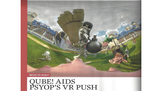 3D World: Qube! Aids Psyop’s VR Push